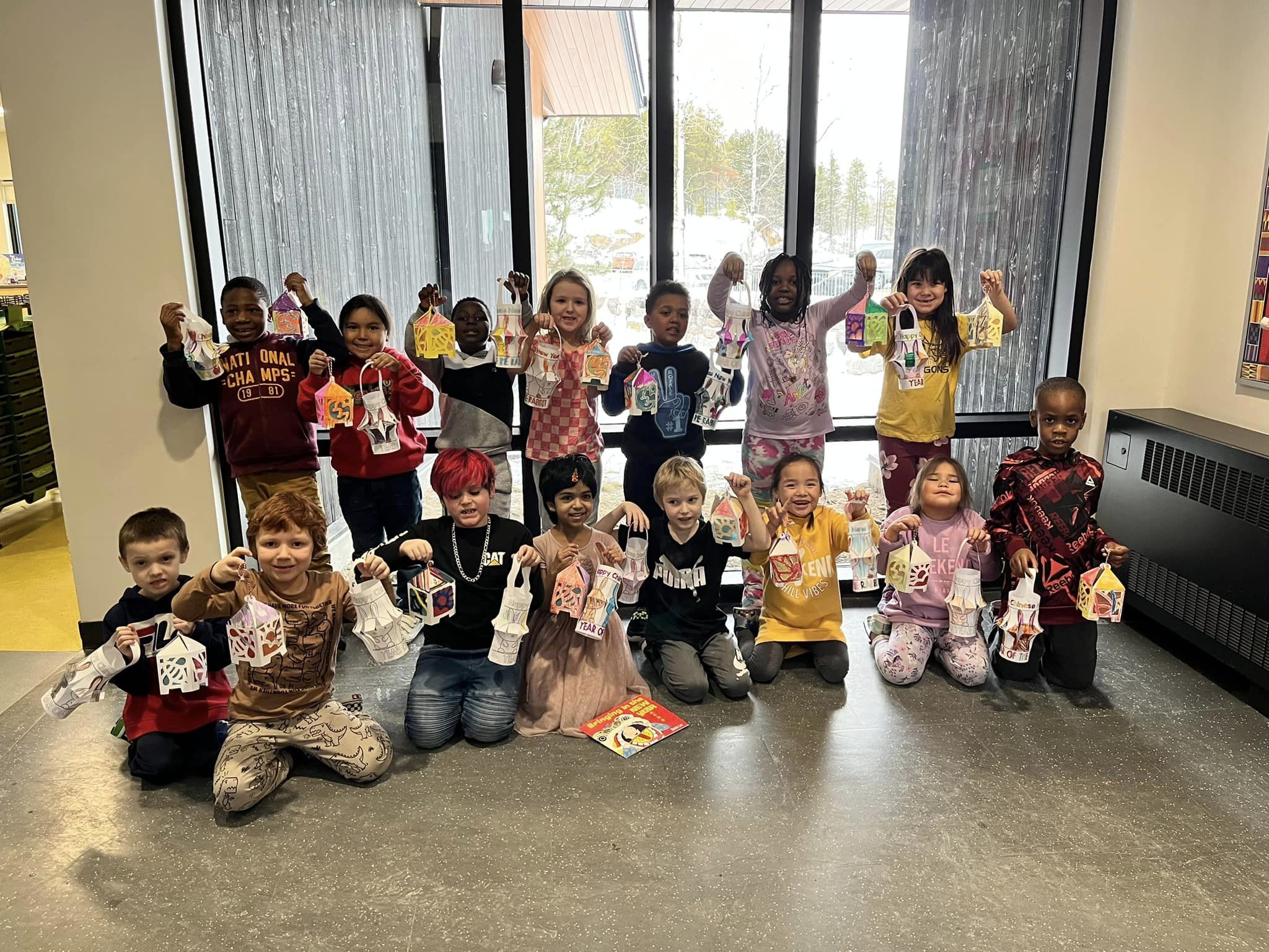 St. David Students Celebrate the Year of the Rabbit